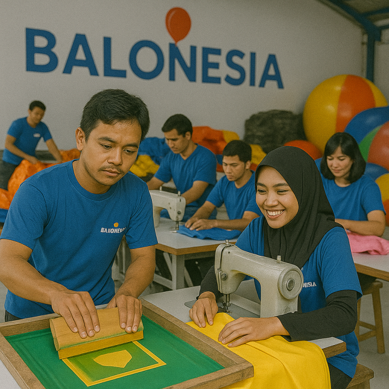 Panitia Acara Kampus Mempercayakan Balonesia untuk Balon Sablon Berkualitas